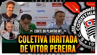 quotEU FALO O QUE QUEROquot  Entrevista famosa do técnico VITOR PEREIRA se irritando na Arábia Saudita [upl. by Armillda]