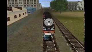 Tough Guys 4449 Trainz Scenes Revised Old Version [upl. by Peder]