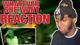 RAPPER REACTZ bryson tiller  whatever she wants official video REACTION [upl. by Nosro]