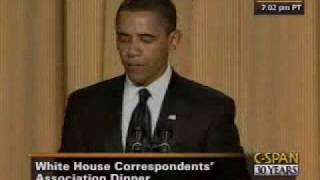 Obamas White House Correspondents Dinner Speech part 1 [upl. by Kcered532]