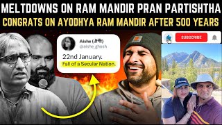 Ram Mandir Pran Pratishtha ULTIMATE MELTDOWNS  The Sham Sharma Show  Reaction [upl. by Ila]