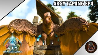 ARK Survival Ascended The Best Way To Tame An Argy [upl. by Nerhtak209]