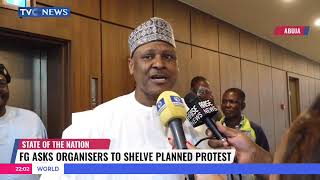 FG Asks Organisers To Shelve Planned Protest [upl. by Dualc242]