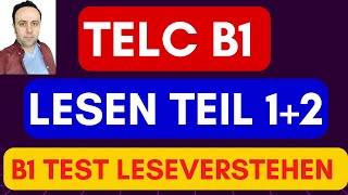 TELC B1 Lesen  DTZ Prüfung B1 Leseverstehen Teil 12 Mit Lösungen  Neu Test und Beispiele [upl. by Four]