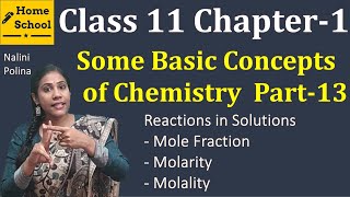 Some Basic Concepts of Chemistry Class 11 Part 13 [upl. by Anaugahs]