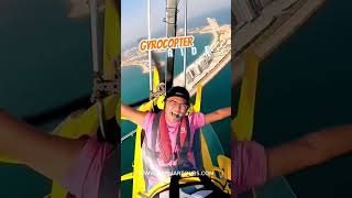 GYROCOPTER in Dubai  Parmar Tours  Fly above Dubai [upl. by Icken902]