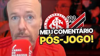 quotO DNA DA DERROTAquot  O COMENTÁRIO DE FABIANO BALDASSO APÓS INTER 2X2 ATHLETICOPR [upl. by Ytnom]