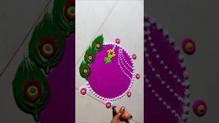 Happy new year rangoli youtubeshorts shortsfeed newyear newyear2024 newyearrangoli diwalipadwa [upl. by Boffa163]