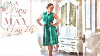 Dear dressmaker construction should be figure flattering  A Dress A Day in May Day 26 [upl. by Hufnagel]