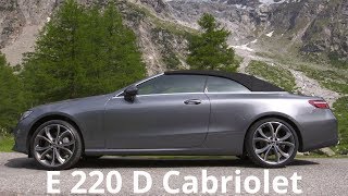 Mercedes E 220 D Cabriolet Selenite Grey  Design [upl. by Adnav593]