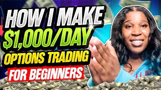 How I Make 1000 A Day at 19  Stock Market Options Trading For Beginners Made Easy [upl. by Ifen]