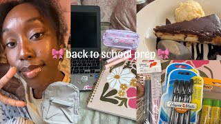 🎀back to school prep🎀online shopping school supplies new bag makeup [upl. by Sally95]