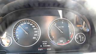 BMW 535d F11 touring 60  120 kmh 6 Gang [upl. by Leena]