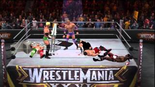 Smackdown vs Raw 2011 TNA Money In The Bank [upl. by Esirahc476]