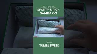 adidas ｜SPORTY amp RICH SAMBA OG｜Unboxing｜shorts [upl. by Devonne]