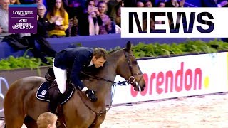 The most extraordinary JumpOff this season in Amsterdam  Longines FEI Jumping World Cup™ [upl. by Suzetta]