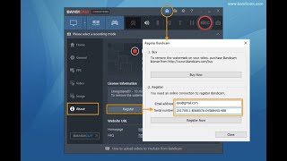 Register Bandicam Free for Lifetime in 2023 New Trick  Best screen Recorder App For PC [upl. by Eadahc]