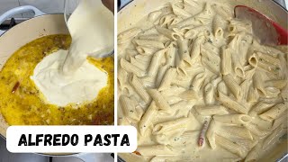 Chicken Alfredo Pasta Recipe  Alfredo Sauce Recipe [upl. by Lirrehs567]