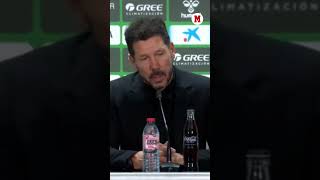 Simeone quotNo he logrado dar a los jugadores lo que necesitaban para este partidoquot I MARCA shorts [upl. by Tnaryb]