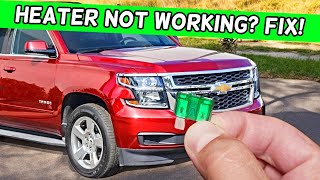 Why Heater Does Not Work Chevrolet Tahoe Chevy Suburban 2014 2015 2016 2017 2018 2019 [upl. by Fried]