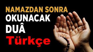 Namazdan sonra dua 🌹 Peygamberimiz bu duaları okurdu [upl. by Ishmael]