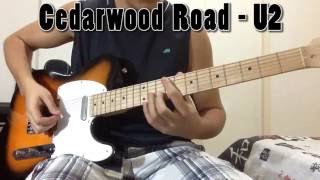 Cedarwood Road U2  GUITARRA tutorial [upl. by Kenleigh]