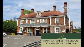 Trains at Market Harborough 7th May and 3rd June 2019 [upl. by Eimot]