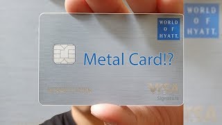 New World of Hyatt Credit Card is Metal [upl. by Milli104]