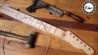 Micawber telecaster build part 9 [upl. by Nikal]