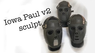 How to make a slipknot mask  Iowa Paul [upl. by Omle350]