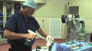 Total Knee Replacement Surgery Demonstration  Dr Eric W Janssen [upl. by Noruq]