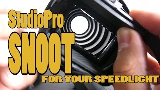 StudioPro Snoot for your Speedlight [upl. by Ennovyhc]