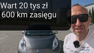 Najlepszy Nissan Leaf na Świecie Zakopane Test [upl. by Leirvag19]