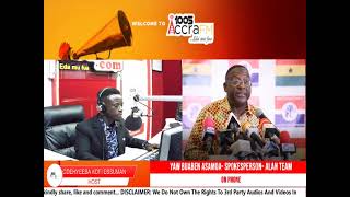 We are not surprised with the results  Alan Spokesperson Yaw Buabeng Asamoah [upl. by Enej]