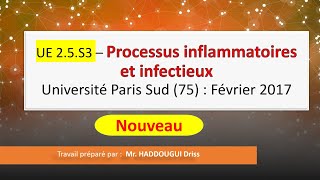 Annales français UE 25S3 – Processus inflammatoires et infectieux Février 2017 [upl. by Phippen]