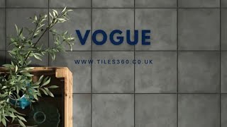 Stunning Vogue Anthracite Porcelain Wall amp Floor Tiles  Elevate Your Space [upl. by Artemas]