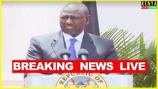 LIVE  Ruto to address the Nation from State House [upl. by Boutis]