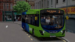 Omsi 2 Lincolnshire V3 Route 2  B8RLE Eclipse 3 [upl. by Shalna627]