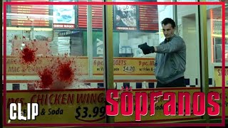 Eugene Pontecorvo kills Teddy Spirodakis  The Sopranos HD [upl. by Dadelos]