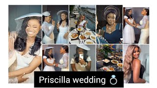 Priscilla OJO and IYabo OJO play video vixons for wedding inspired Priscilla in Abidjan viral [upl. by Oinotnas]