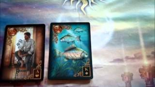 Lenormand for Beginners Playing With 3Card Combinations [upl. by Blakelee]