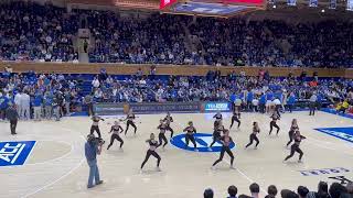 Duke Dancing Devils Perform Maneater at Duke v Delaware [upl. by Adair]