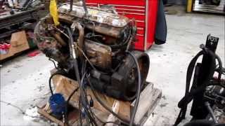 1995 Caterpillar 3126 Diesel Engine Running [upl. by Aleiram]