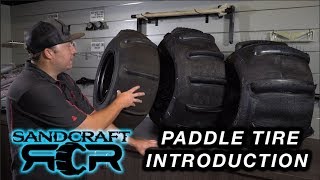 Sandcraft Paddle tire introduction [upl. by Barr]