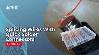 Splicing Wires With Quick Solder Connectors aka Solder Seals [upl. by Hcurab]