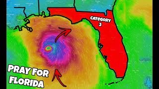 BIGGEST HURRICANE OF THE YEAR IS HEADED FOR FLORIDA Hurricane Michael Update  JOOGSQUAD PPJT [upl. by Atiuqad]