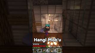 Minecraft Mob Müzesi Part 1 minecraft fyp memes gaming [upl. by Gawlas]