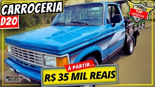 PICK UP D20 CARROCERIA DE MADEIRA CAMINHONETE A VENDA À PARTIR DE 35 MIL Top Ofertas Rockar d20 [upl. by Narmi]