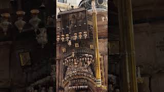 The Edicule in the Church of the Holy Sepulchre jerusalem churchoftheholysepulchre holychurch [upl. by Eadith]