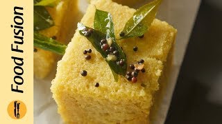 Besan Dhokla recipe By Food Fusion [upl. by Vernita]